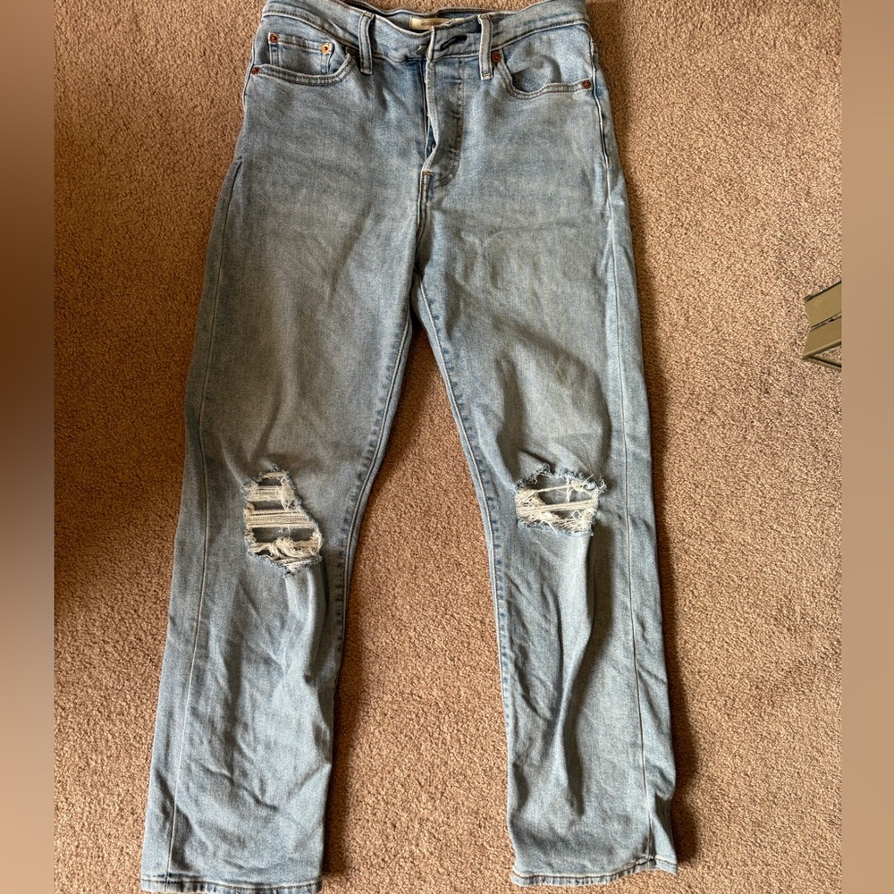 Levis Wedgie Straight Jeans
